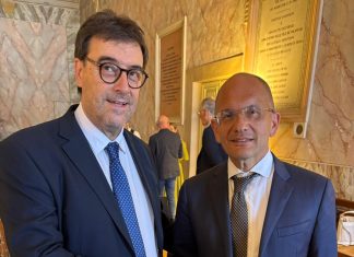 Ricostruzione, vertice Castelli-Alessandri: «Fondi per interventi sulle scuole di Pesaro e Urbino»