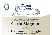 “Pagine in cammino” fa tappa a Mercatello sul Metauro: mercoledì 16 settembre, Carlo Magnani presenta “L’anima dei Borghi-Paesologia delle Alte Marche”