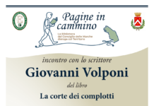 “Pagine in cammino” fa tappa a Cagli: mercoledì 30 settembre, Giovanni Volponi presenta “La corte dei complotti”