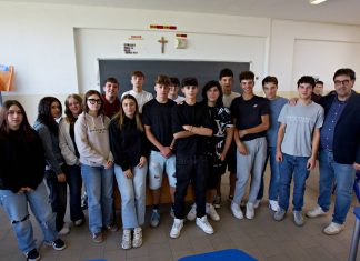 Alessandri in visita all’Istituto Celli: «Cambio di paradigma sull’edilizia scolastica provinciale»