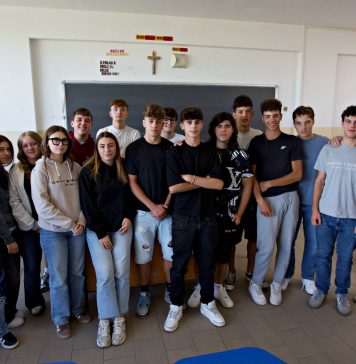 Alessandri in visita all’Istituto Celli: «Cambio di paradigma sull’edilizia scolastica provinciale»