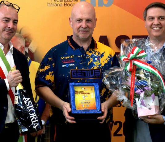 Bocce, Master a Verona: vince il fanese Manuelli