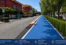 Fano, ciclabile viale Adriatico: lo squallore raddoppia