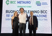 In 1.600 (tra soci e clienti) alla festa di compleanno della Bcc Metauro