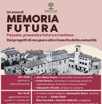 Memoria Futura: ricostruire la comunità dopo l’alluvione. A Cantiano la restituzione finale del progetto