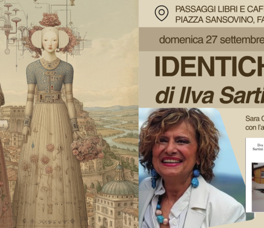 Impronte Femminili, ultimo appuntamento della IX edizione. Ilva Sartini con il suo romazno “Identiche” a Fano domenica 27 settembre