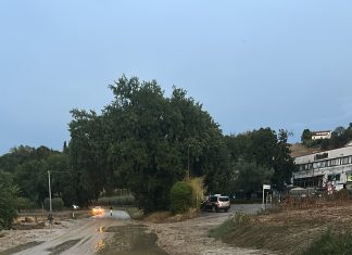 Maltempo e bombe d’acqua, più di trenta interventi della Provincia nelle strade. Colpita la zona del Fanese