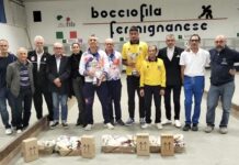 Bocce, 4° Trofeo Città di Fermignano: i risultati