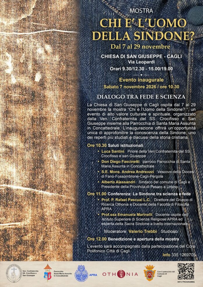 MANIFESTO CHI E' L UOMO DELLA SINDONE DEFINITIVO