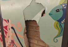 Lido di Fano, 13 pannelli distrutti nel sottopasso e vandali impunti. Pd Centro-Mare: “Telecamere e vigile di quartiere assente la sera”
