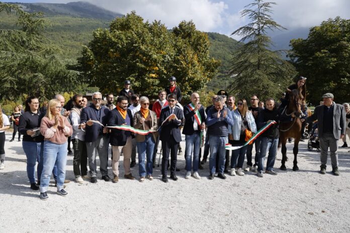 Taglio del nastro Cantiano Fiera Cavalli
