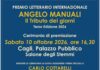 Cagli ospita la terza edizione del Premio Letterario Internazionale Angelo Manuali