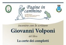 “Pagine in cammino” fa tappa a Mondavio: mercoledì 28 ottobre, Giovanni Volponi presenta “La corte dei complotti”
