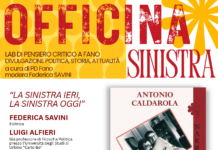 A Fano nasce “Officina Sinistra”, un nuovo progetto promosso dal Partito Democratico. Mercoledì 28 ottobre il primo incontro