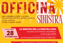 Nasce “Officina Sinistra”: a Fano il nuovo laboratorio di pensiero critico e divulgazione politica promosso dal Partito Democratico